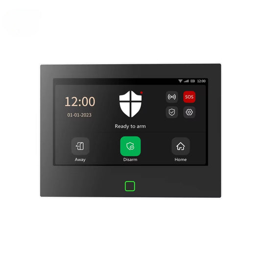 7-Inch HD Touchscreen Wireless Burglar Alarm System - Multi-Language