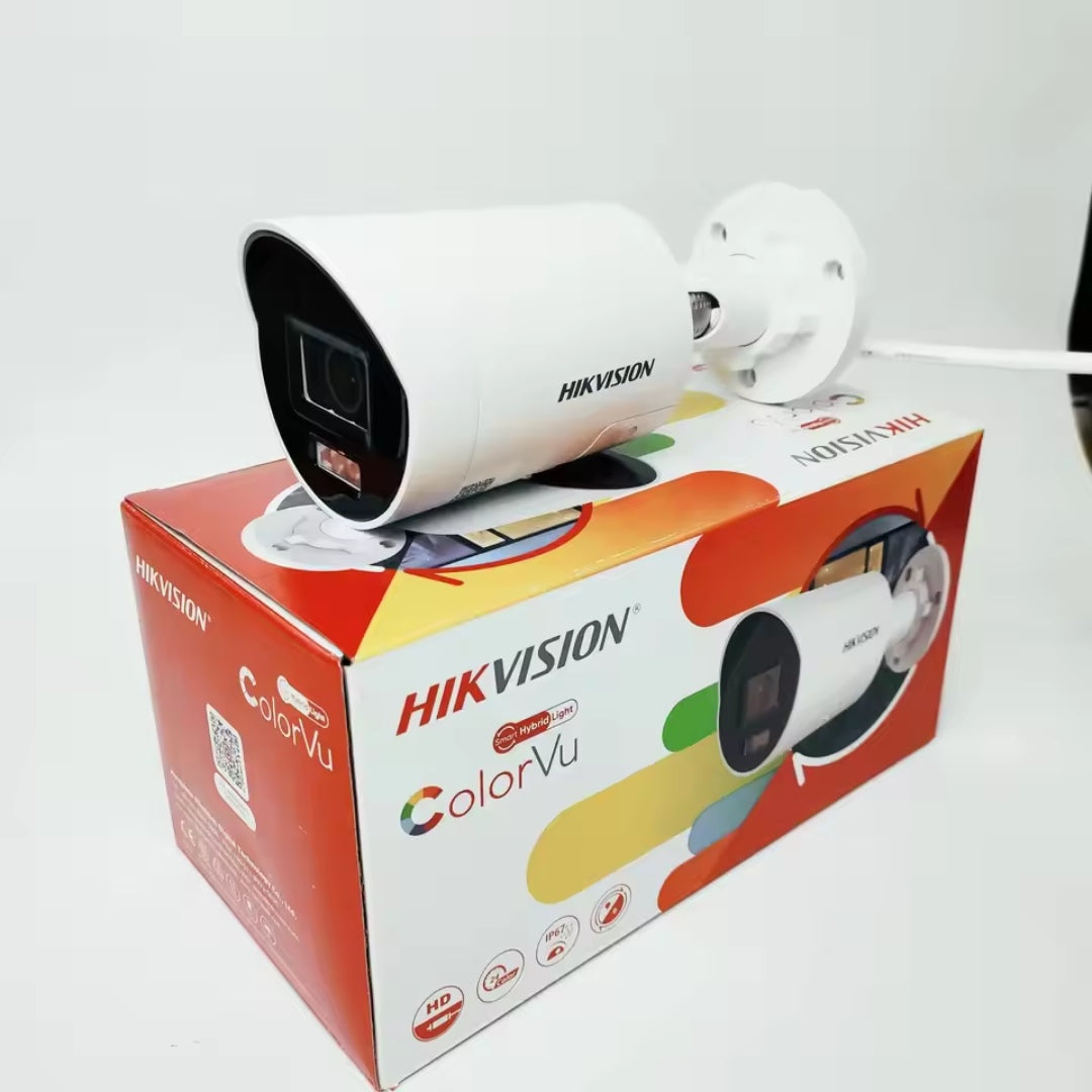 Hikvision DS-2CD2087G2H-LIU | Telecamera POE Smart Hybrid Light a colori da 8 MP con audio integrato