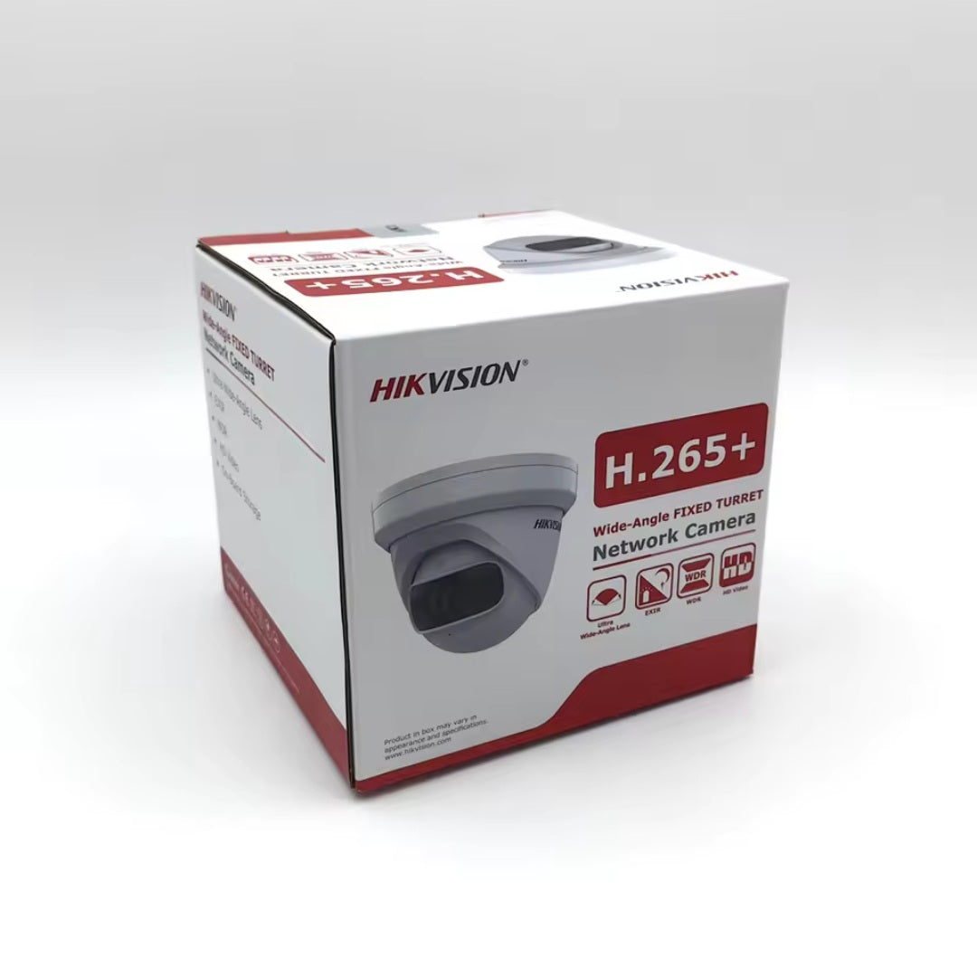 Hikvision DS-2CD2345G0P-I | 4MP POE Ultra Wide-Angle Network Wide-Angle Network