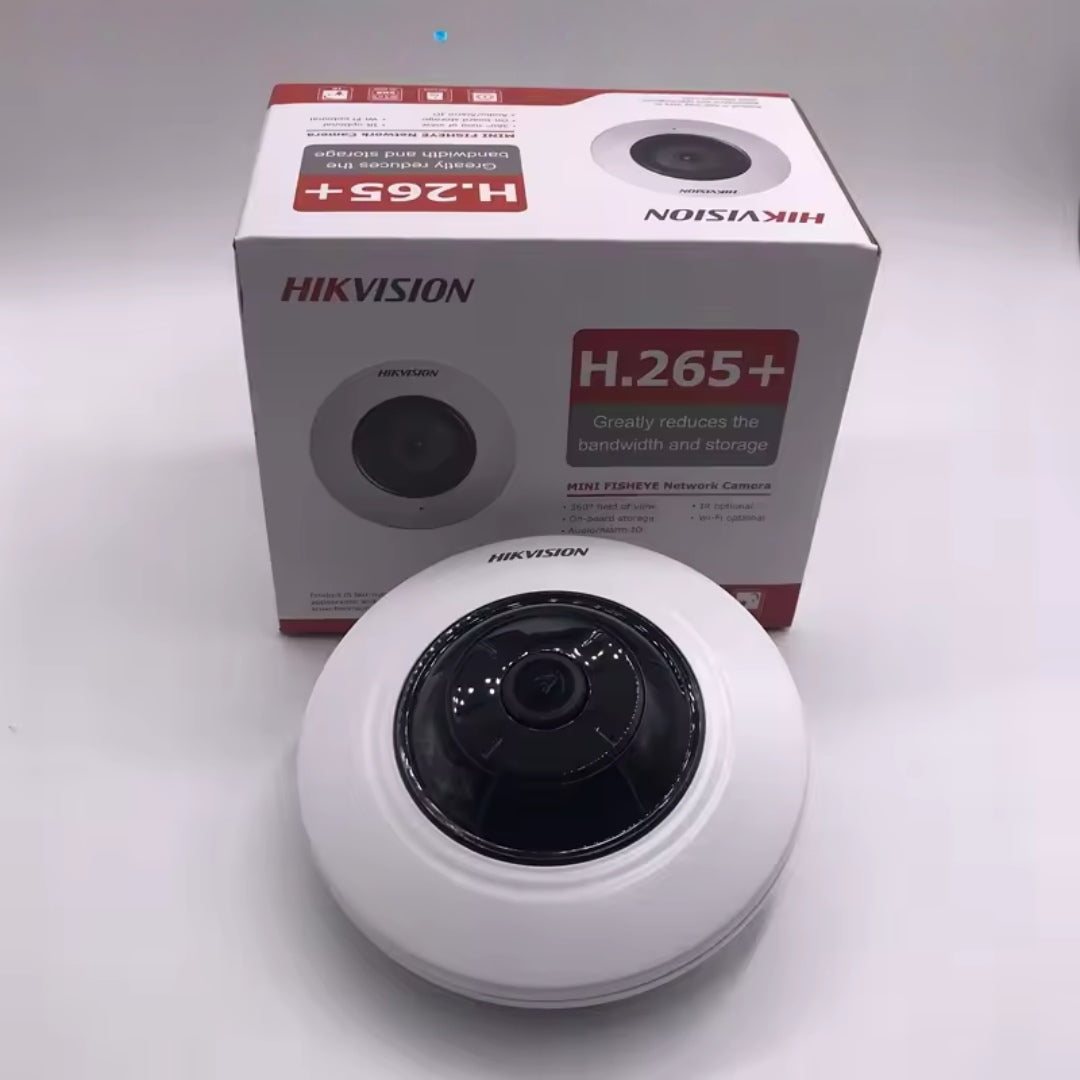 Hikvision DS-2CD2955FWD-IS | 5MP POE Fisheye Network Camera with IR and WDR