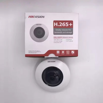 Hikvision DS-2CD2955FWD-IS | 5MP POE Fisheye Network Camera with IR and WDR