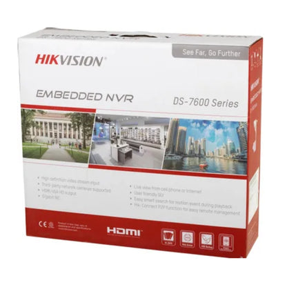 Hikvision DS-7616NI-Q2/16P 16-Channel 4K NVR with 16 PoE Ports and H.265+ Compression