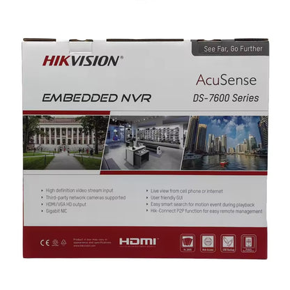 Hikvision DS-7616NXI-I2/16P/S | 16-Ch 4K POE NVR with AI Features