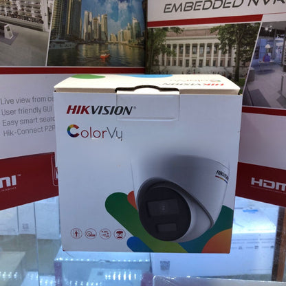 Telecamera Hikvision DS-2CD1347G2-LUF 4MP ColorVu Turret | Colore e audio 24/7