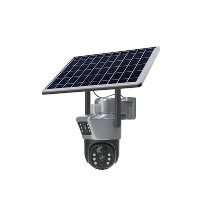 4G SIM Card 4 MP BeVerySmart Solar-Powered Dual-Lens Surveillance Camera