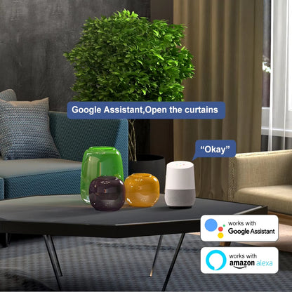 OneSmart Tuya WiFi Zigbee Smart Window Curtain System | Alexa & Google Compatible