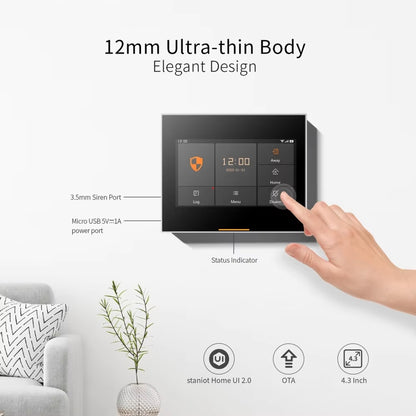 Smart Home Security Alarm System | Tuya & Smart Life Compatible