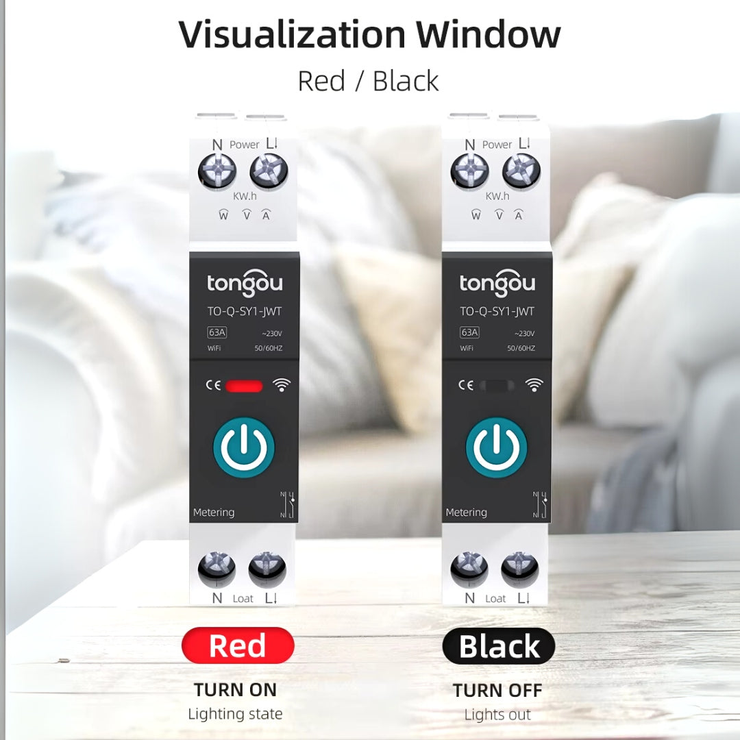 Tuya WiFi Smart Circuit Breaker | Remote Control & Power Metering