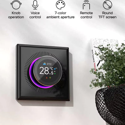 Tuya WiFi Smart Thermostat with Knob Control | Alexa & Google Home Compatible